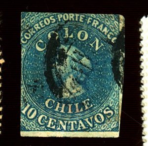 CHILE 12 USED AVE-FINE Cat $15