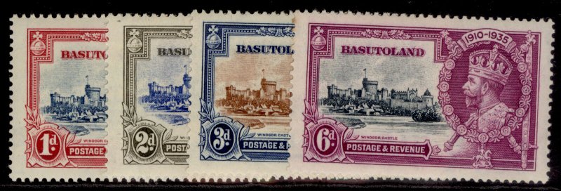 BASUTOLAND GV SG11-14, 1935 SILVER JUBILEE set, M MINT. Cat £10. 