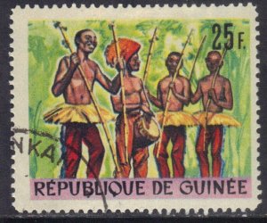 GUINEA SC# 439  **USED** 1966   25fr  SEE SCAN