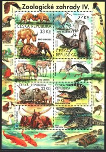 Czech Republic. 2019. Czech zoos, fauna. MNH.