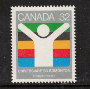 Canada #981a Very Fine Never Hinged Printed On Gum Side **With Certificate**