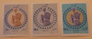 Iran 1453-5 MNH Full Set  Royalty Topical Cat $10.00