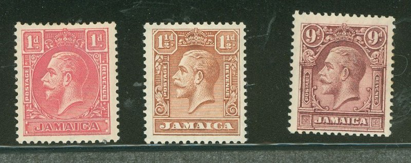 Jamaica #103a-105