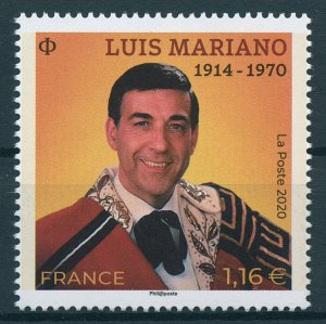 France Music Stamps 2020 MNH Luis Mariano Tenor Singers Famous People 1v Set