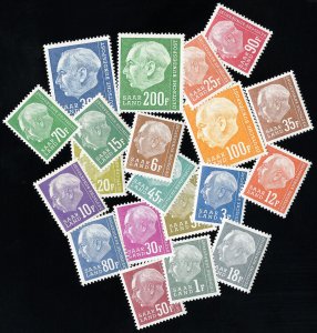 Saar Stamps # 288-308 MNH VF Scott Value $35.00