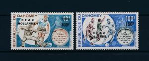 [60810] Benin Dahomey 1974 World Cup Soccer Football Germany Overprint MNH