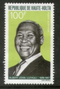 Upper Volta 1968 Albert Luthuli Noble Prize Winner Sc C60 MNH Burkina Faso # 425