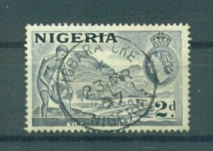 Nigeria sc# 93a (2) used cat value $.40