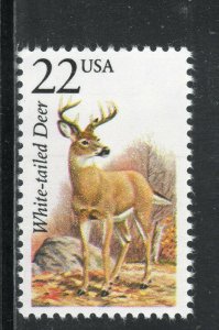 2317 * WHITE TAILED DEER *  U.S. Postage Stamp MNH *