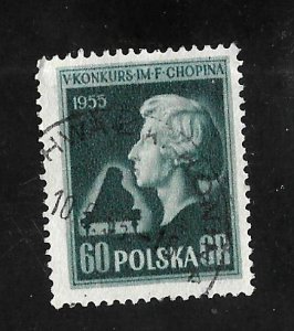 Poland 1954 - U - Scott #645