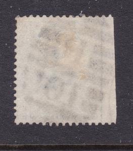 Great Britain a 1/- green QV plate 8 used