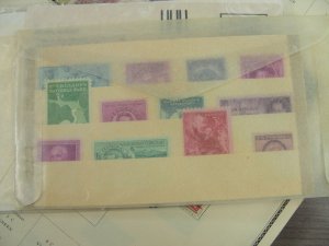 US, accumulation of Stamps & others hinged/mounted on remainder pages, others