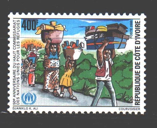 Ivory Coast. 2005. 1268. UN Refugee Commissioner. MNH.