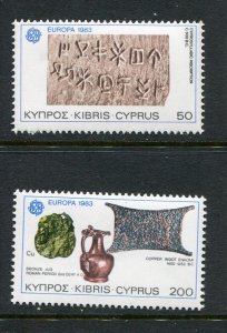 Cyprus #595-6 MNH - Make Me A Reasonable Offer