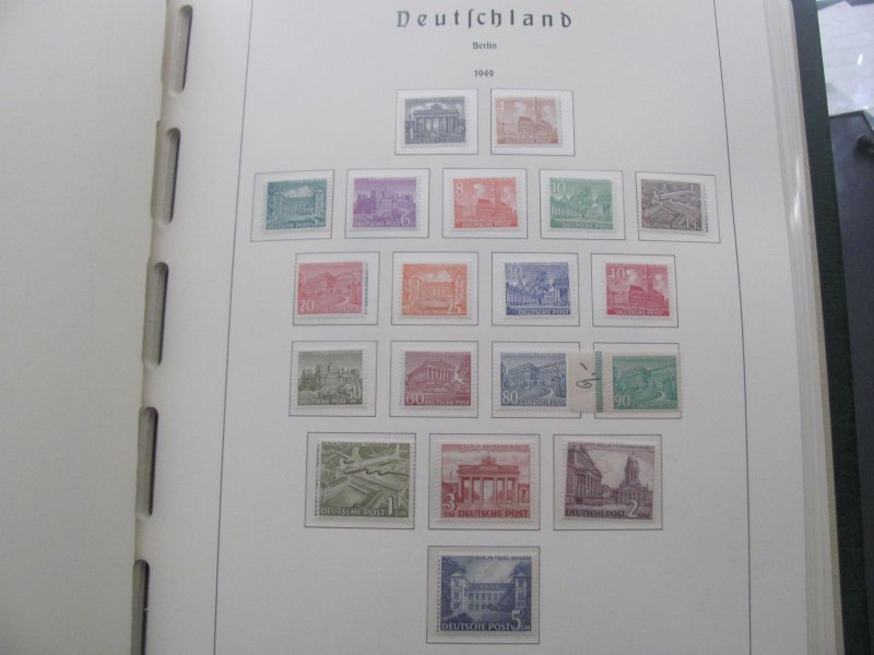 GERMANY BERLIN LIGHTHOUSE  ALBUM   1949-1990 MNH SOME BIG SETS SIGNED XF  (194)