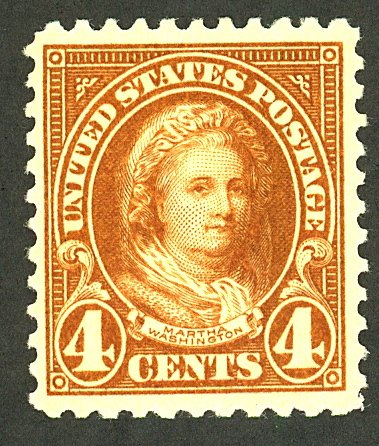 U.S. #556 MINT WITH APS CERT OG NH