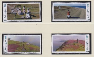 Isle of Man 2018 - Lighthouses 70th,  set 4 -  U/Mint