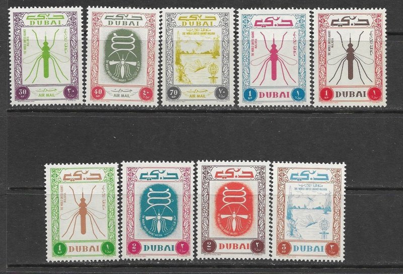 Dubai 22-7, C13-5 MNH WHO set cpl. , vf 2022 CV $ 4.55