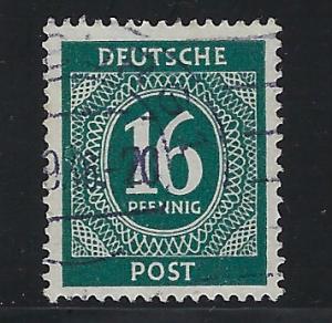 Germany AM Post Scott # 542, used