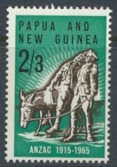 Papua New Guinea SG 76  SC# 203  MNH  -  Gallipoli Landing see details