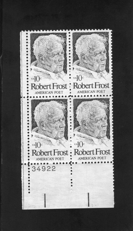 1526 Robert Frost, MNH LL-PB/4 (#34922)