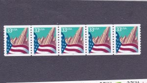 PNC5 33c City Flag WA 2222 US #3280 MNH F-VF
