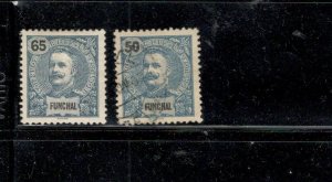 FUNCHAL COLLECTION ON STOCK SHEET,ALL MINT