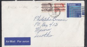 Canada - Apr 1976 Montreal, QC Improper Usage of Precancel Stamps