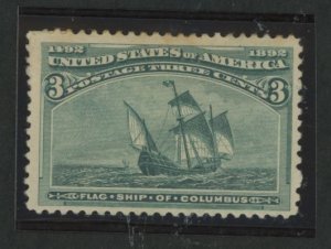 United States #232 Unused Single