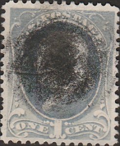 # 206 Gray Blue Used Ben Franklin