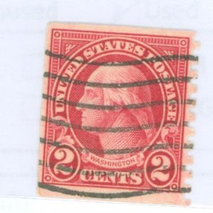 United States #599b Used Single