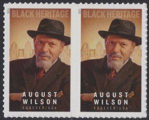 US 5555 Black Heritage August Wilson forever horz pair (2 stamps) MNH 2021