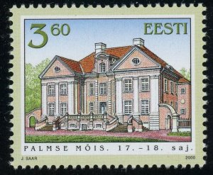 Estonia #395 Palmse Hall 3.60K Postage Stamp 2000 Europe Eesti MLH