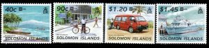 SOLOMON ISLANDS SG856/9 1996 CAPEX 96 MNH