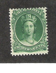 Nova Scotia Scott #11 Mint NH 8 1/2c Victoria 2018 CV $15.00++