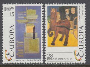 Belgium 1483-1484 Europa MNH VF