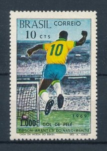 [110847] Brazil 1969 Sport football soccer Pele  MNH