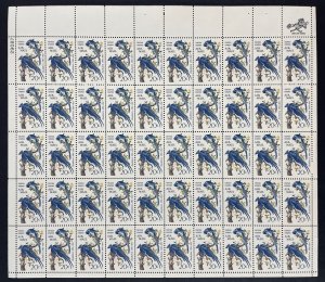 Scott C71 AUDUBON COLUMBIA JAYS Sheet of ￼50 ￼US 20¢ Stamps MNH 1968