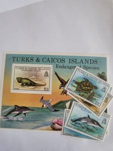 Stamps Turks and Caicos 380-5 nh