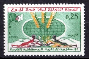 Algeria 1963 Sc#304 FREEDOM FROM HUNGER (FAO) Single MNH