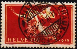 Switzerland.1919 10c S.G.305 Fine Used