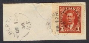 CANADA  NEW BRUNSWICK CANCEL   ALBERTINE