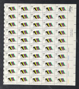 US C85 Mint Sheet (MNH) Sapporo Olympic Games Skiing (PB10) 11-Cent 1972 ZAYIX