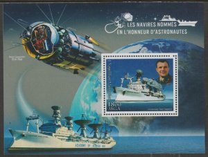 MADAGASCAR - 2018 - Ships, Astronauts - Perf Min Sheet #3 - MNH - Private Issue