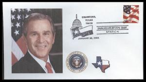 George Bush Junction Inauguration Cover