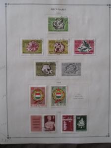 1955 To 1959 Hungary On Scott Pages - Some In Clear Mounts - Loaded... (R30)