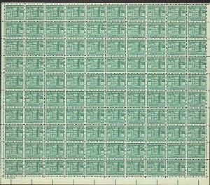 US #1037 Mint Sheet The Hermitage 