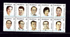 Philippines 2786 MNH 2002 Block of 8