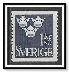 Sweden #657 Three Crowns MHR