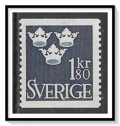 Sweden #657 Three Crowns MHR